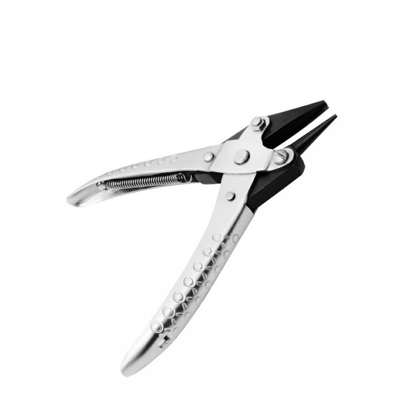 PARALLEL ACTION PLIERS ROUND CONCAVE JAW NOSE PLIERS 140MM JEWELRY WIRE WORKING