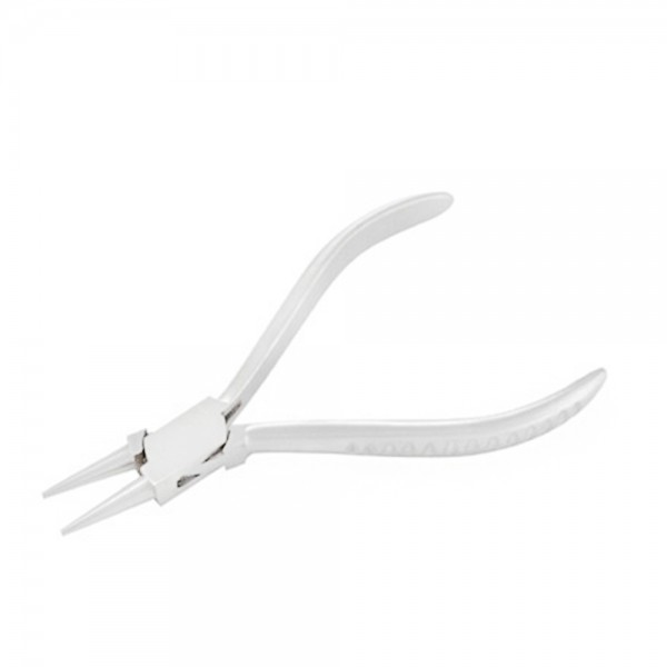 ROUND NOSE PLIERS GROOVE HANDLE 130MM