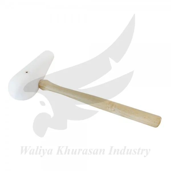 2 INCHES ROUND PEAR-SHAPED FACED NYLON HAMMER